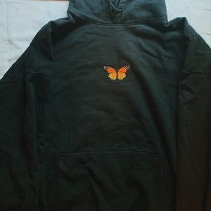 brandy melville butterfly hoodie